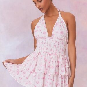 LoveShackFancy Deanna Mini Dress medium